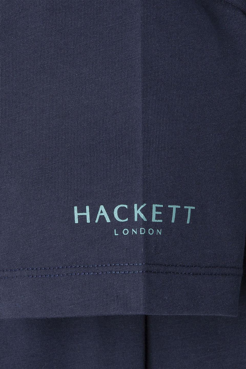 Футболка Hackett London с принтом синий