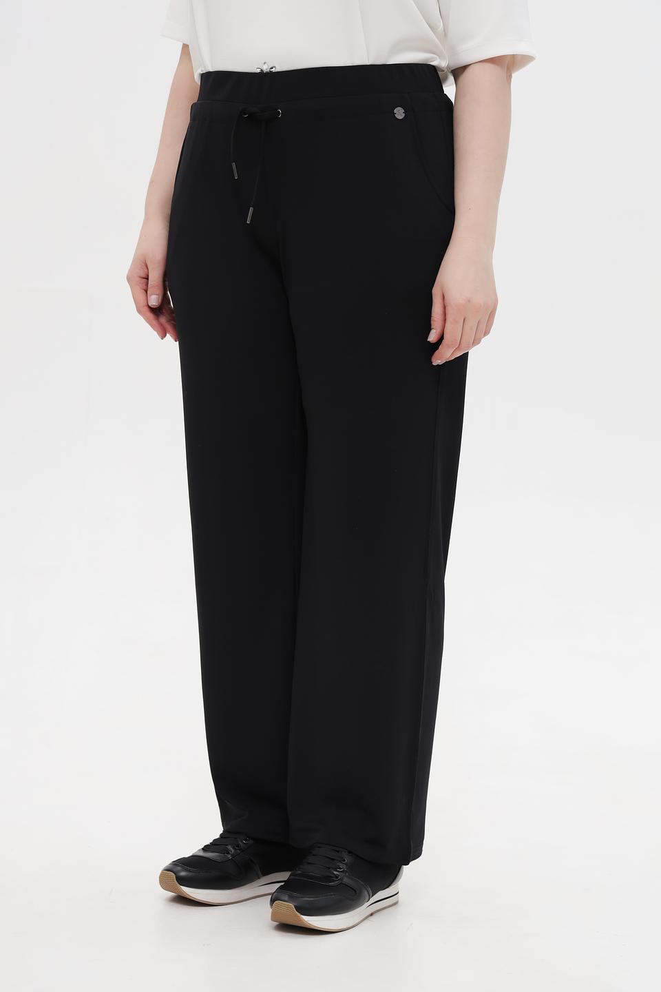 Брюки Lebek палаццо чёрные