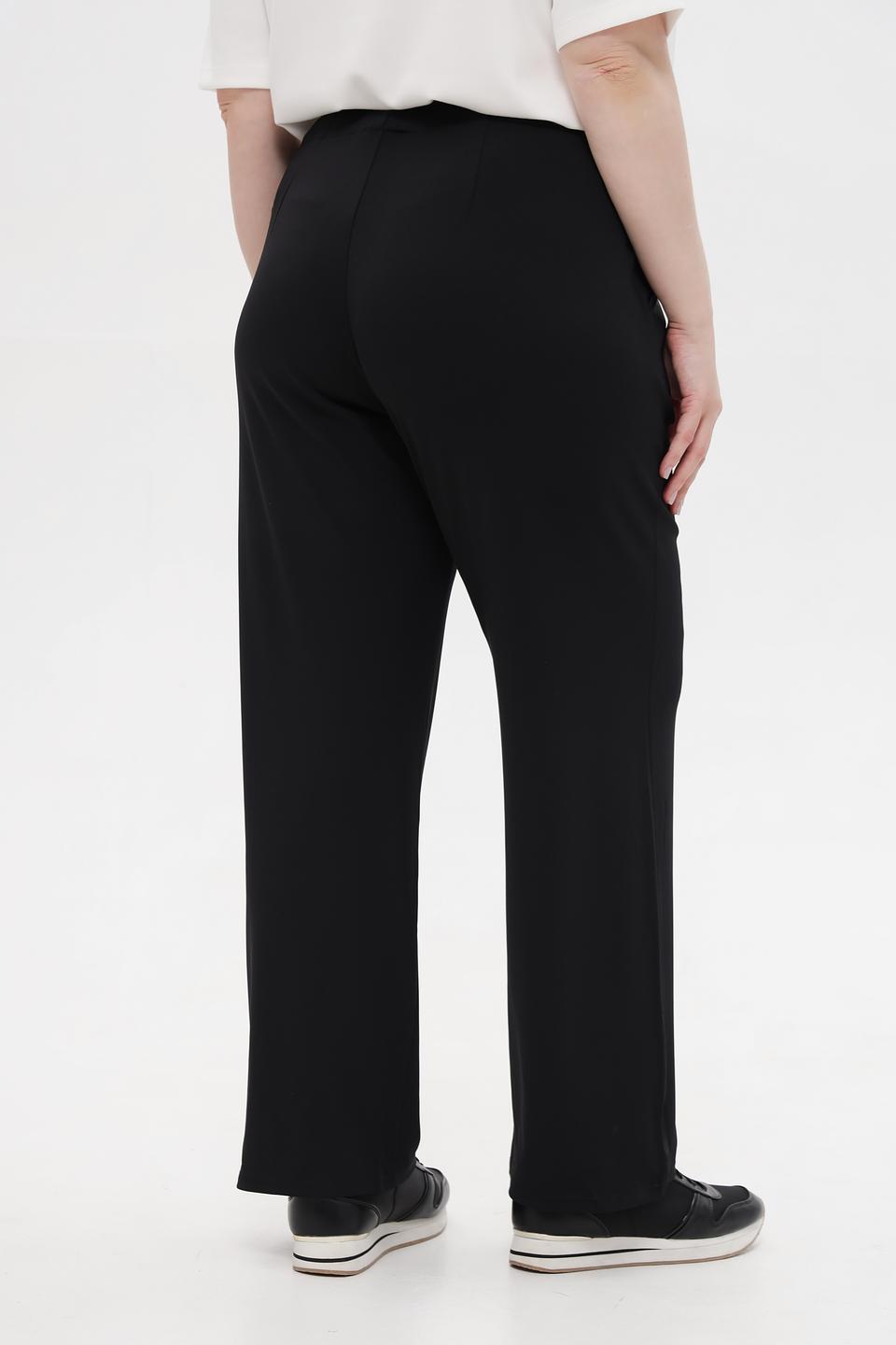 Брюки Lebek палаццо чёрные