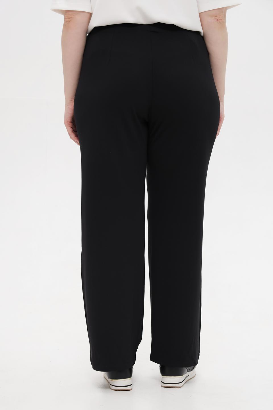 Брюки Lebek палаццо чёрные