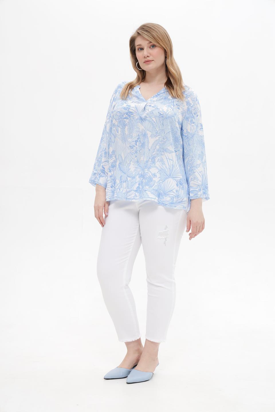 Блузка Frapp с принтом