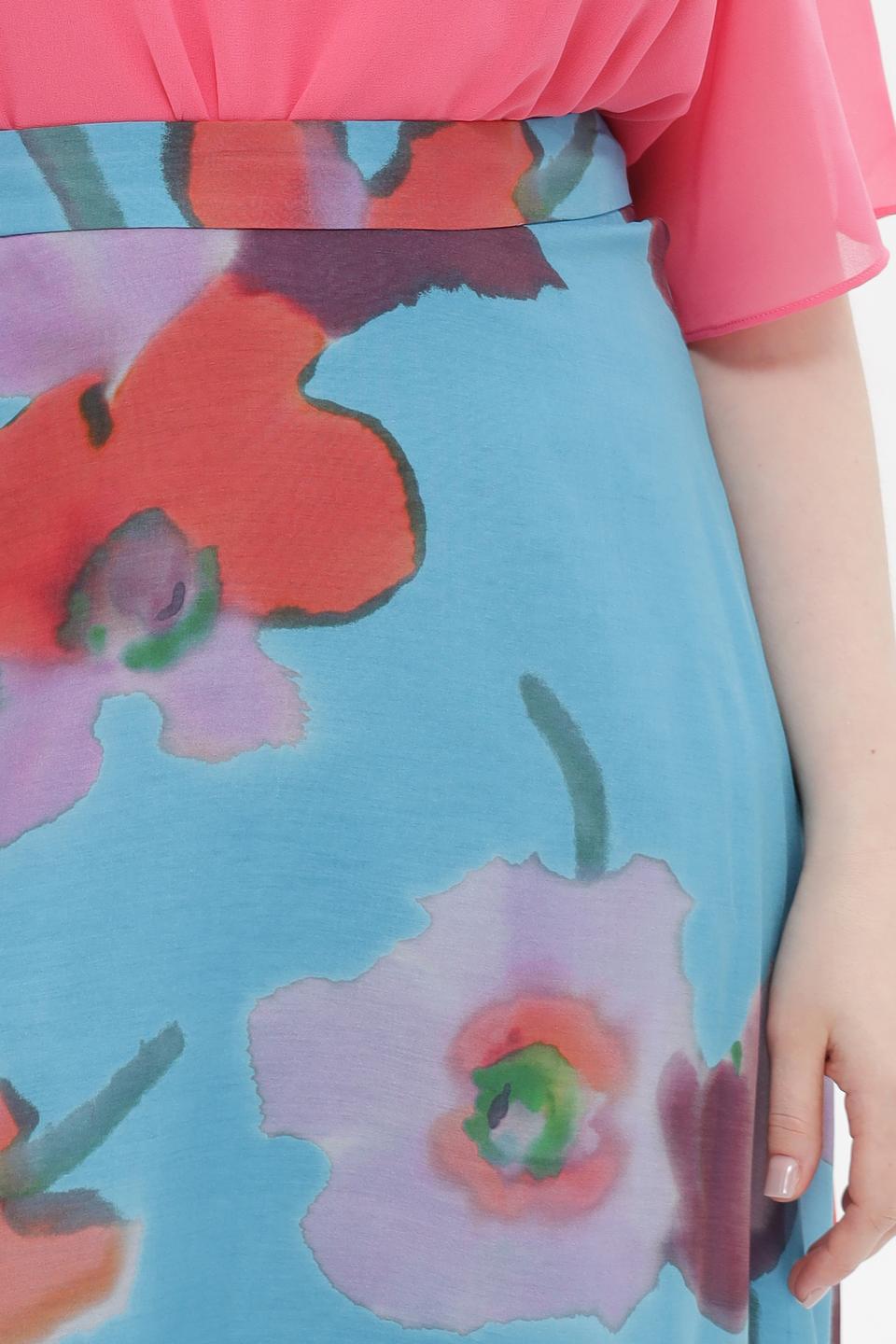 Юбка Luisa Cerano с цветочным принтом