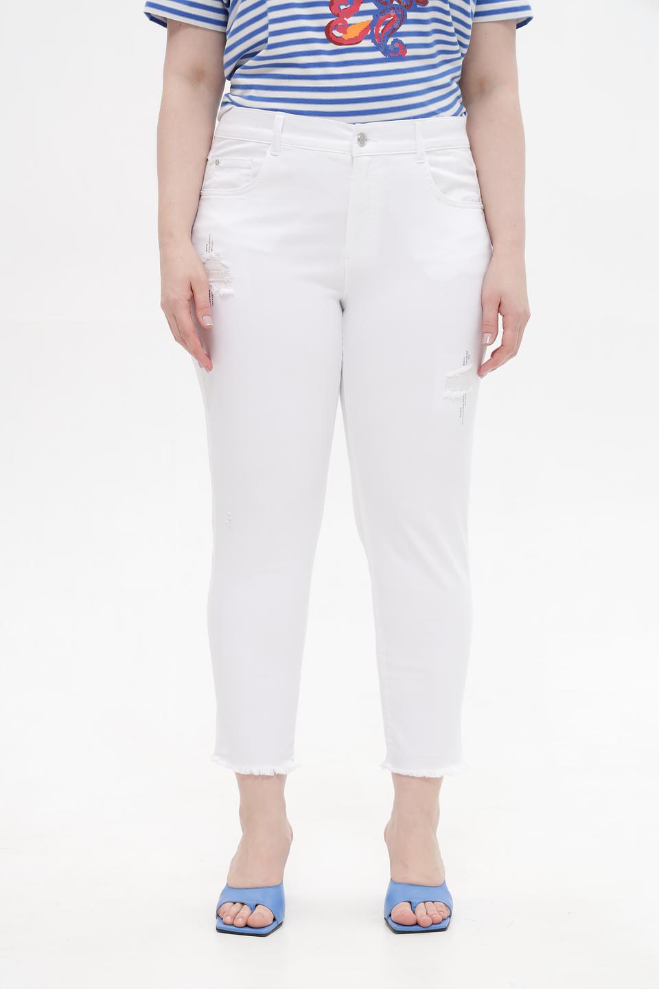 Джинсы Rabe collection с рваностями