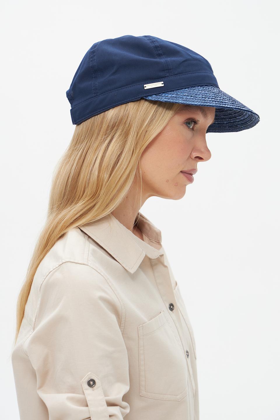 Кепка Seeberger женская синяя