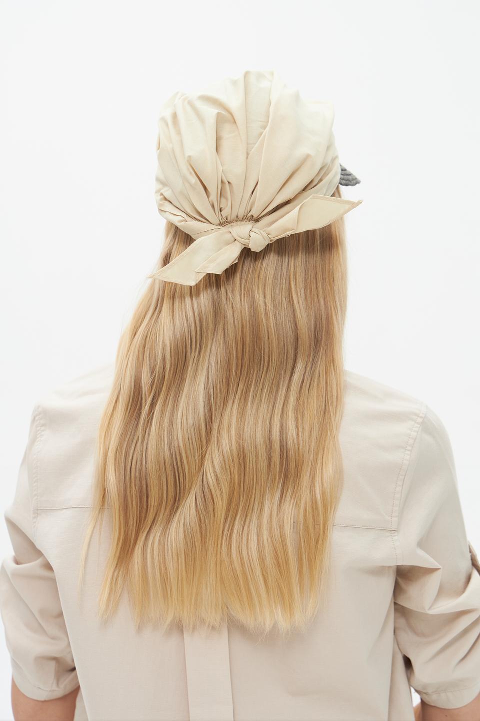 Кепка Seeberger с козырьком бежевая