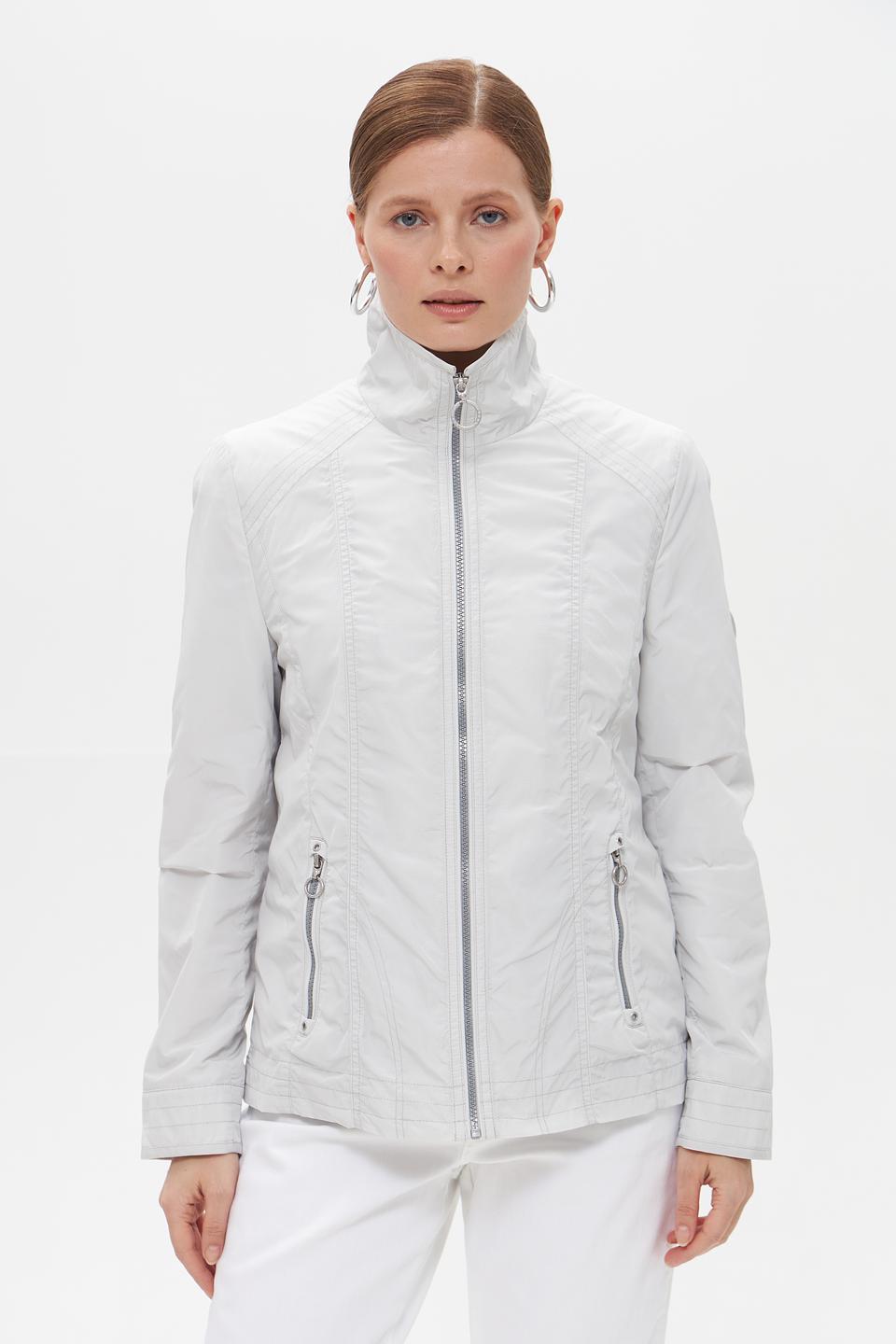 Куртка Lebek серая стеганая