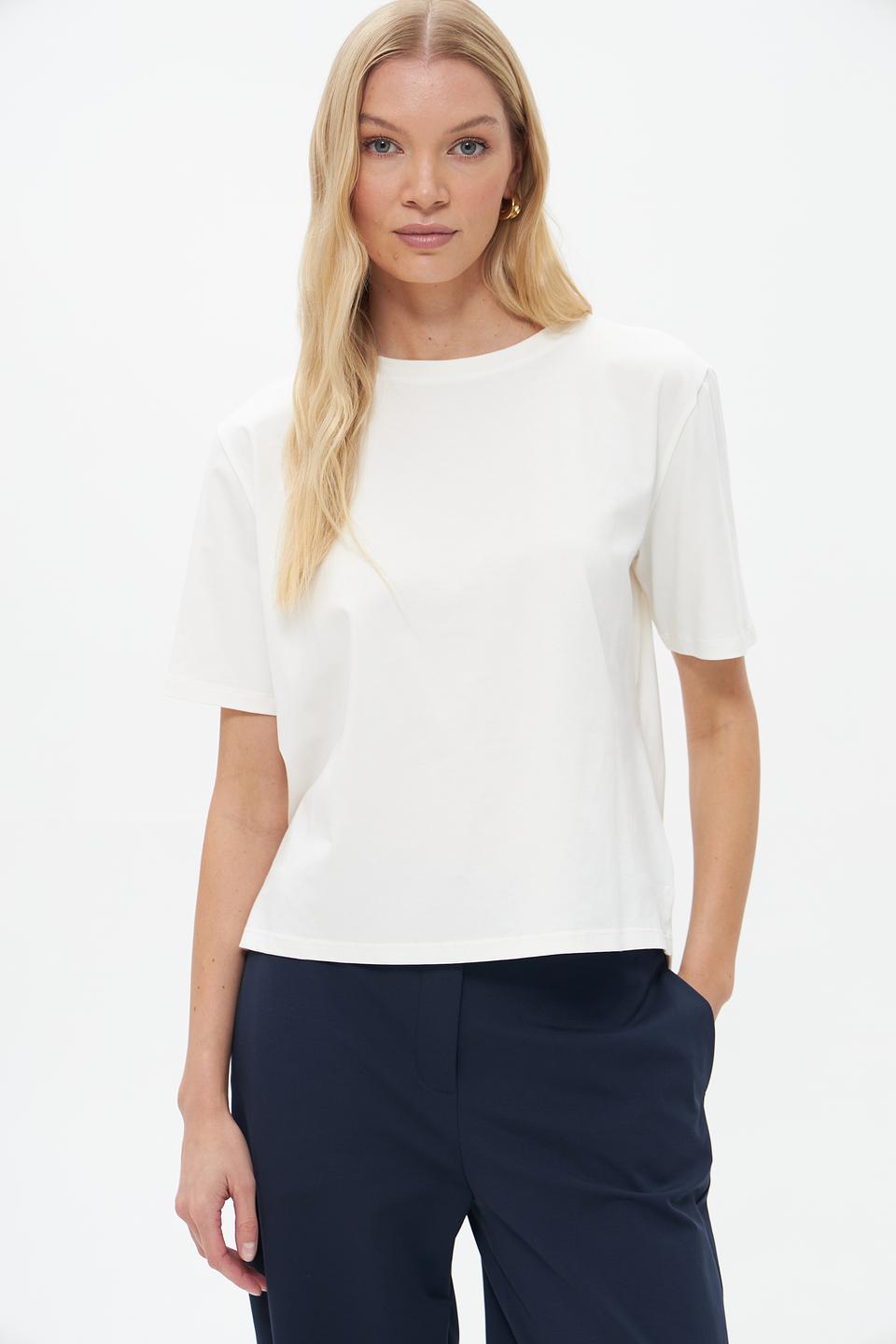 Футболка Croche женская белая