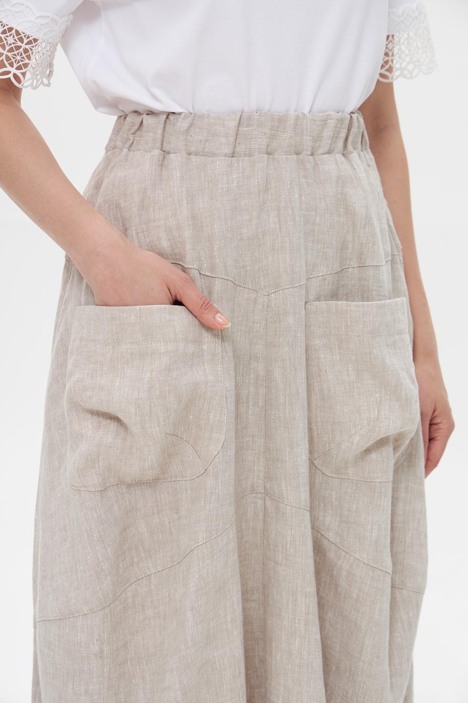 Юбка льна Electra style