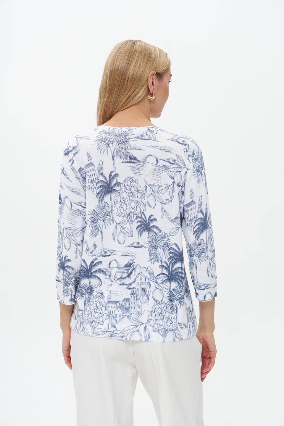 Пуловер Gollehaug с принтом