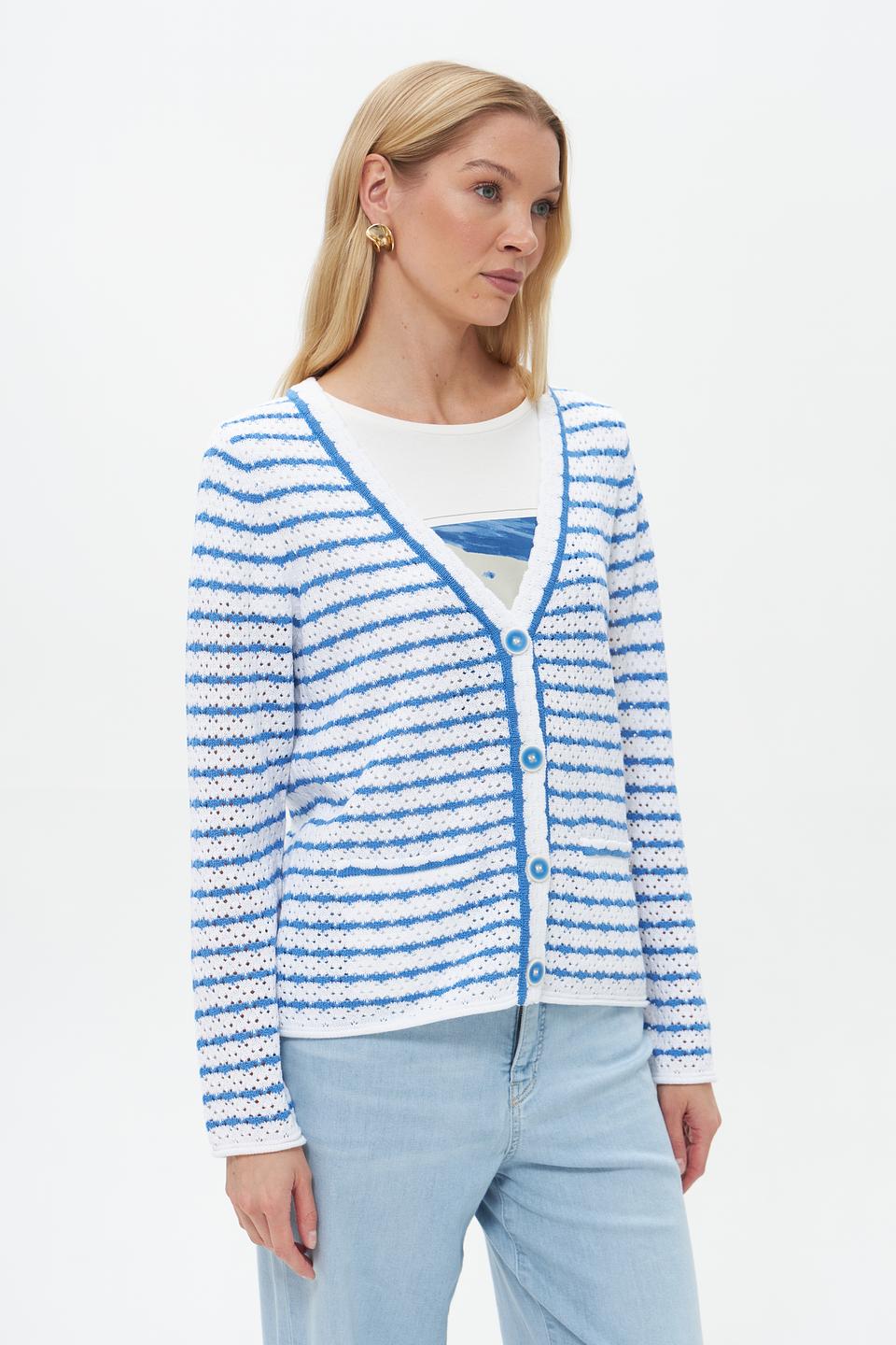 Жакет Gollehaug в полоску