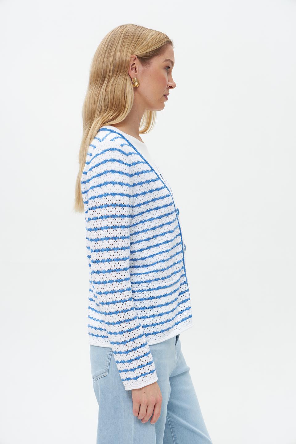 Жакет Gollehaug в полоску