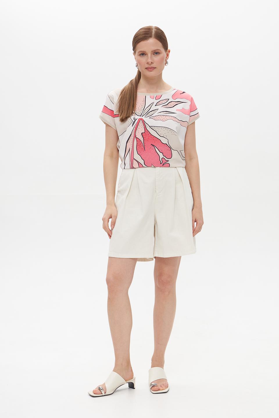 Футболка Gollehaug с цветочным принтом