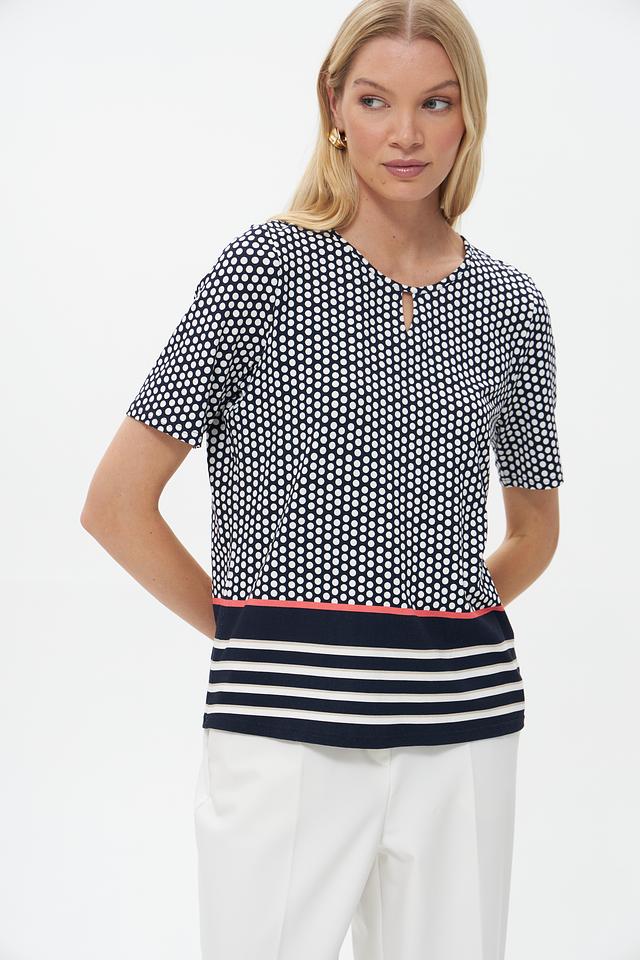 Футболка Frank Walder в горошек