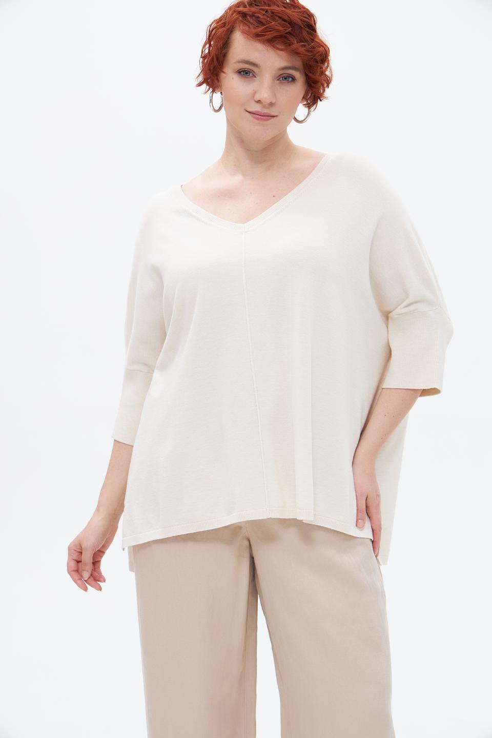 Пуловер Miss Lagotte бежевый