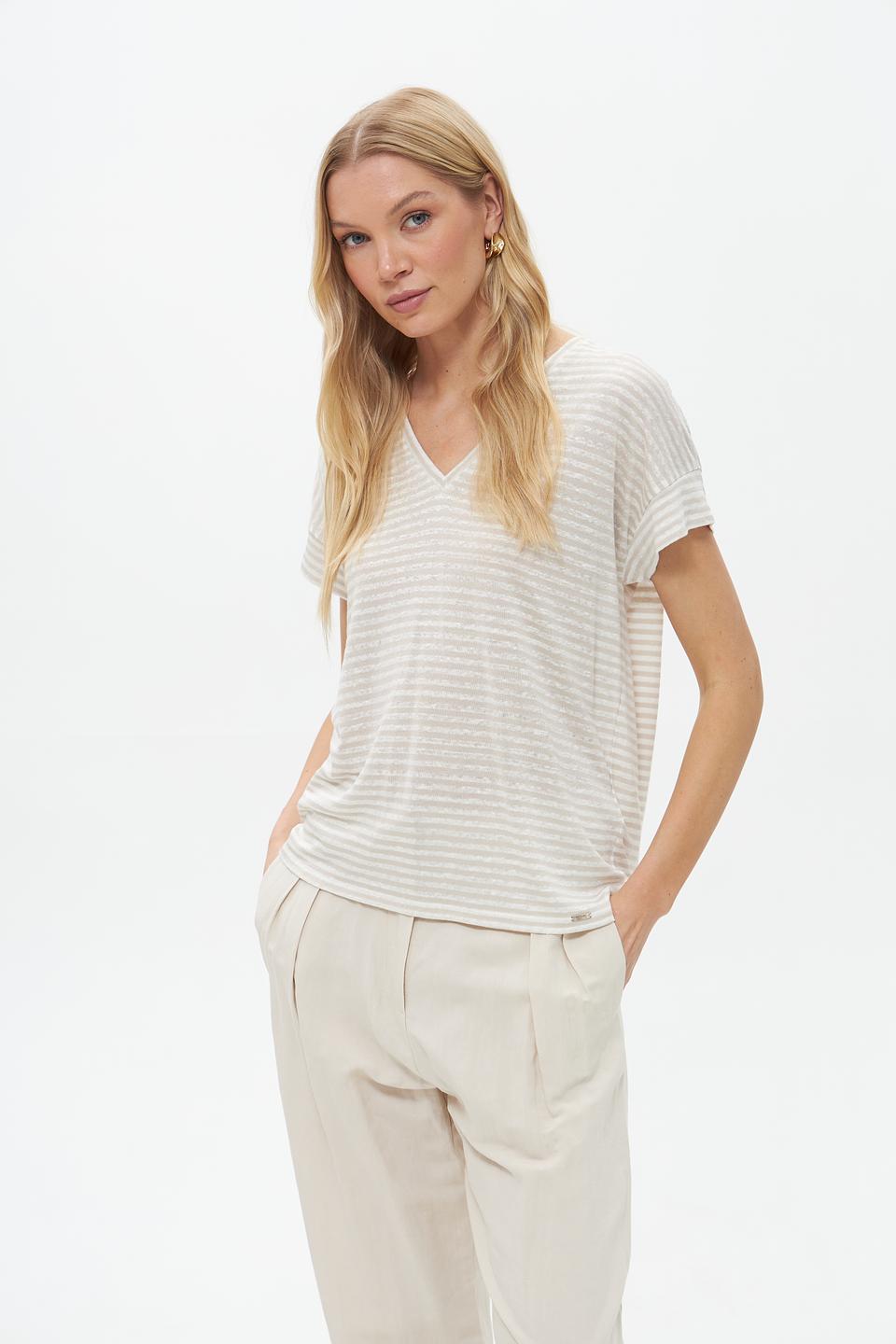 Футболка Cinque в полоску