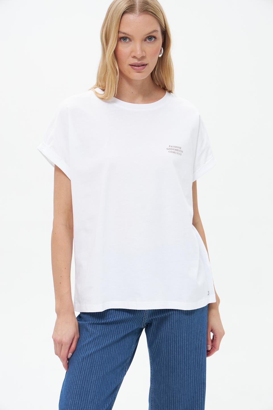 Футболка Bugatti с принтом