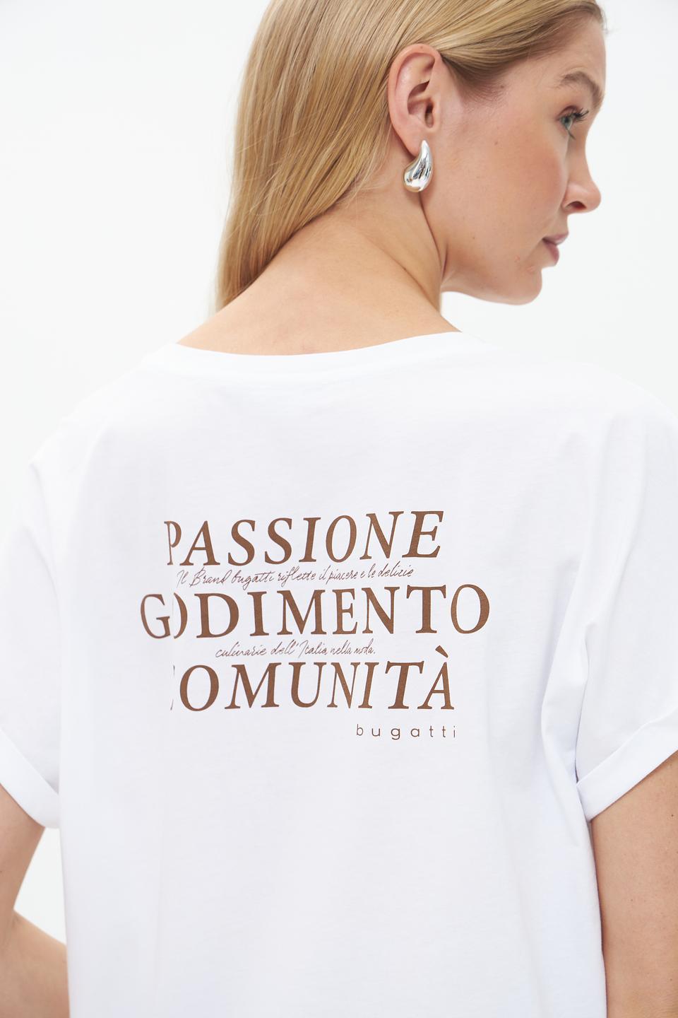 Футболка Bugatti с принтом