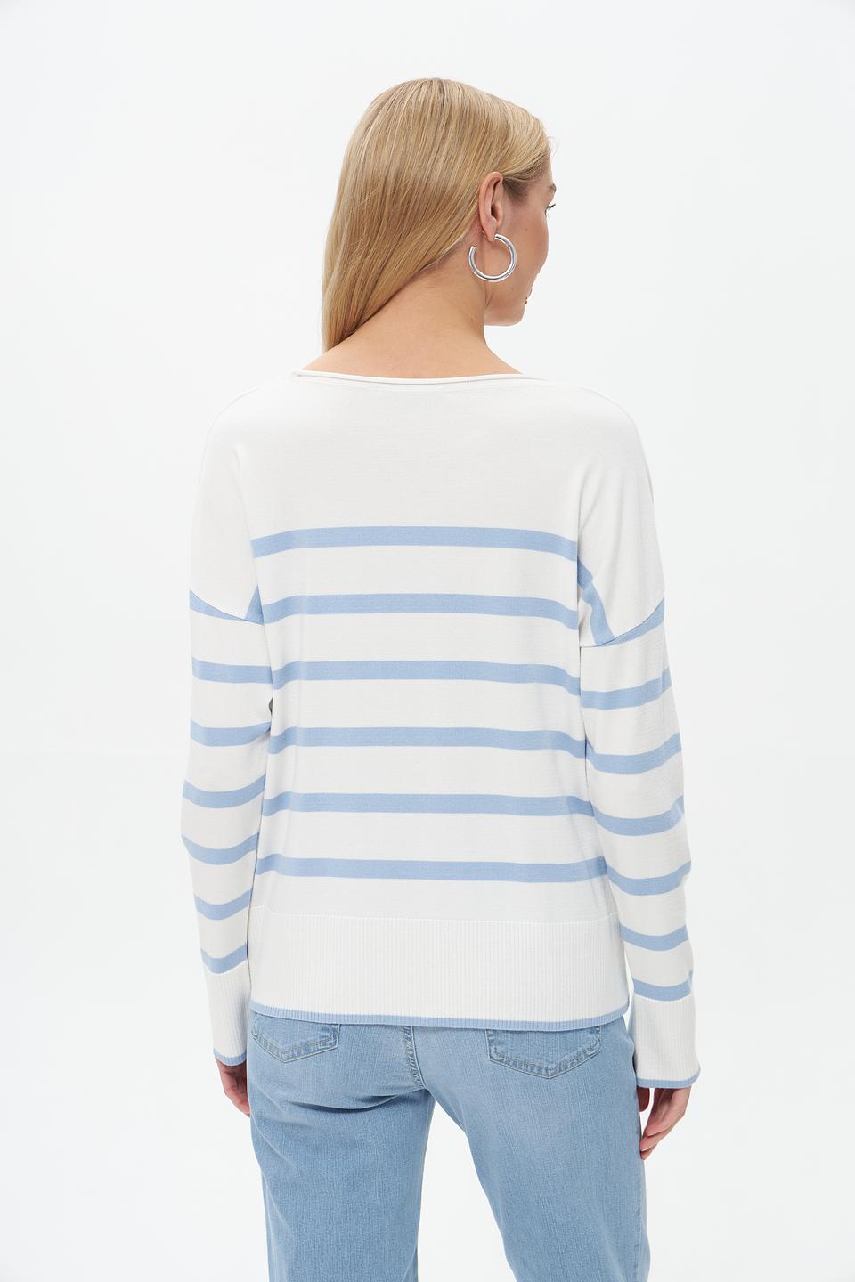 Пуловер Bugatti в полоску