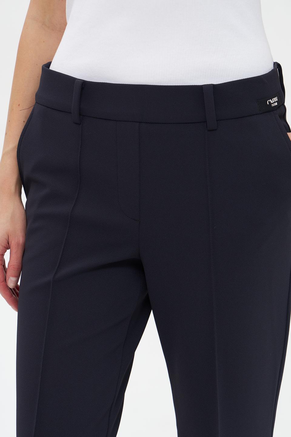 Брюки Cambio классические темно-синие