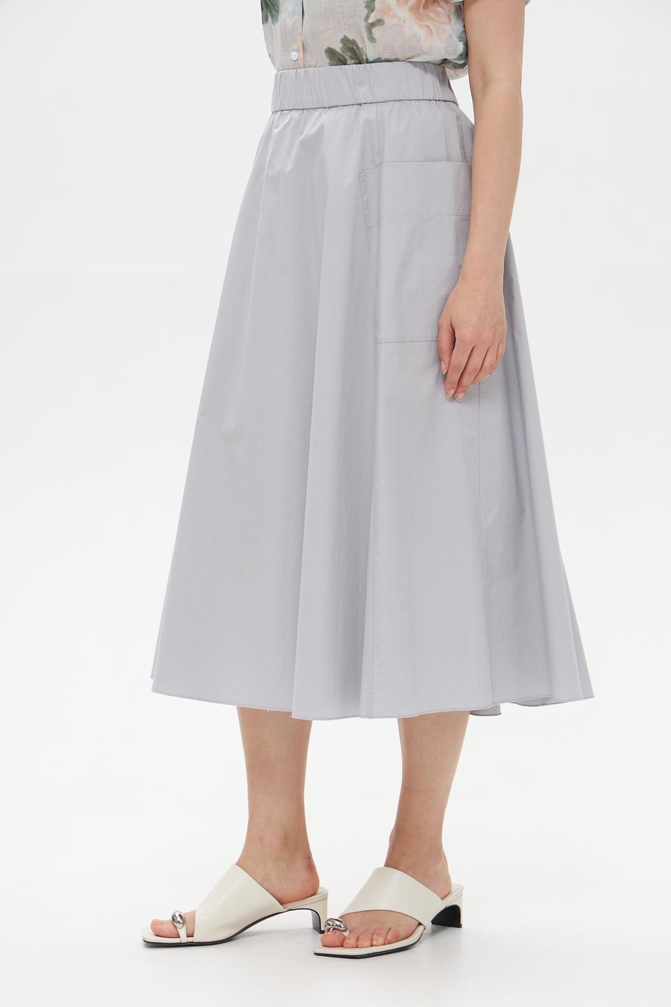 Юбка Luisa Cerano серая