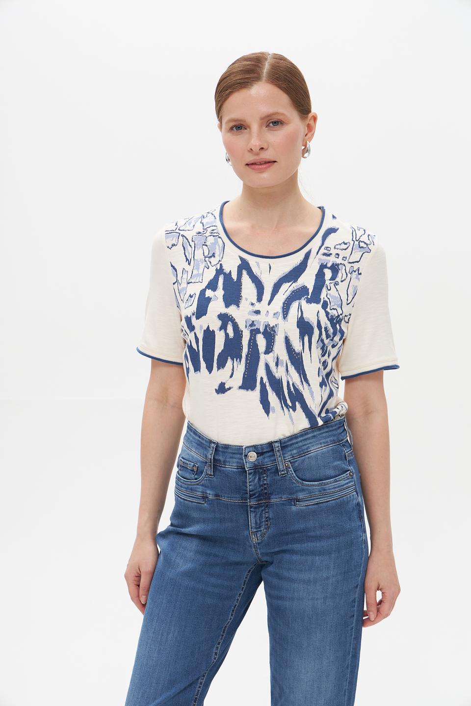 Футболка Barbara Lebek с принтом