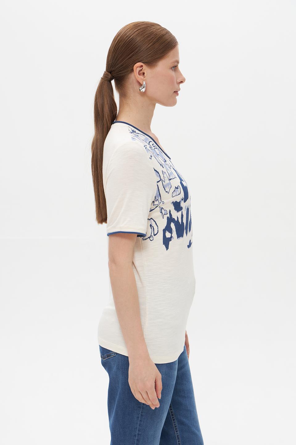 Футболка Barbara Lebek с принтом