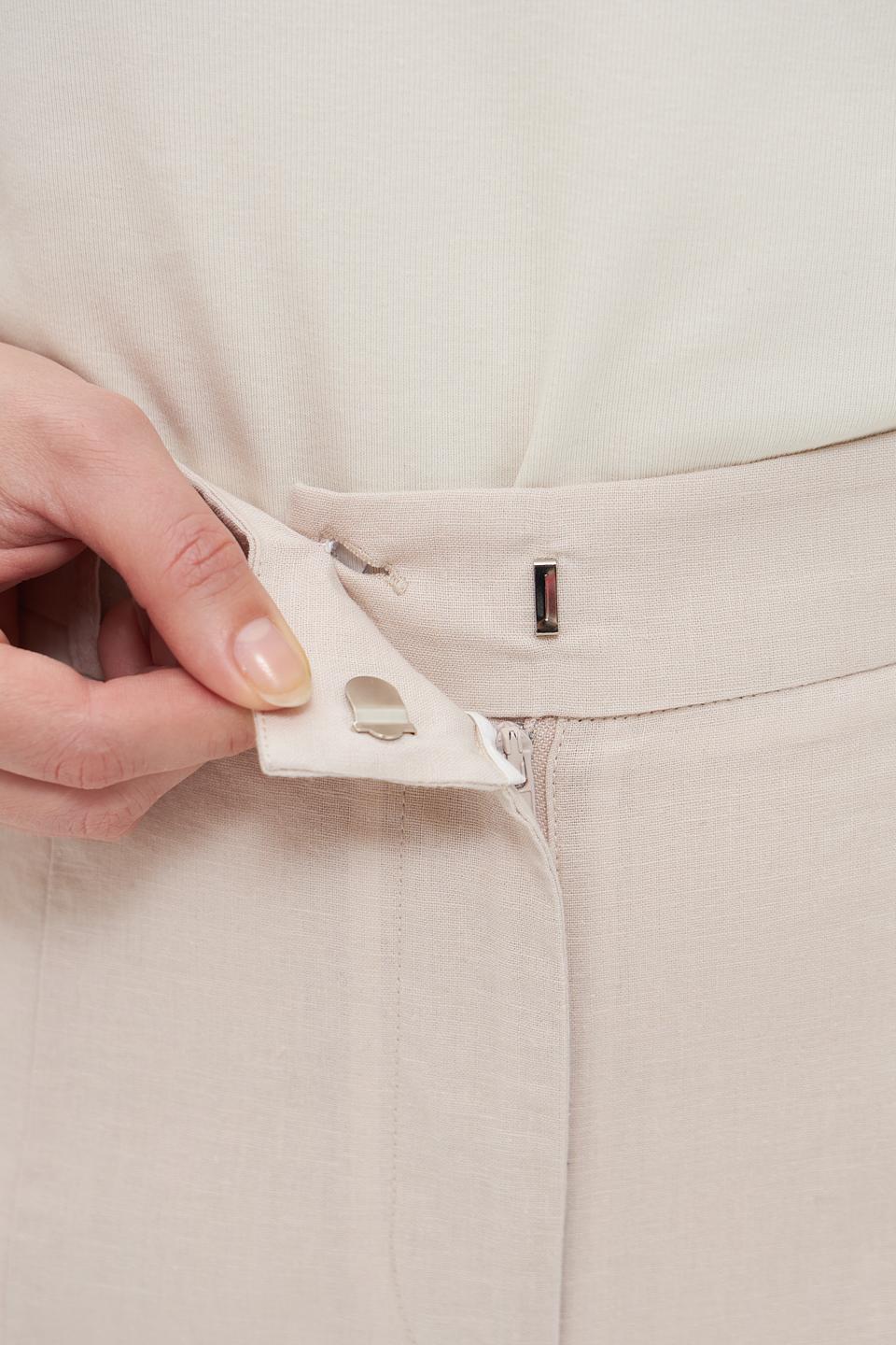 Брюки кюлоты UNQ бежевые