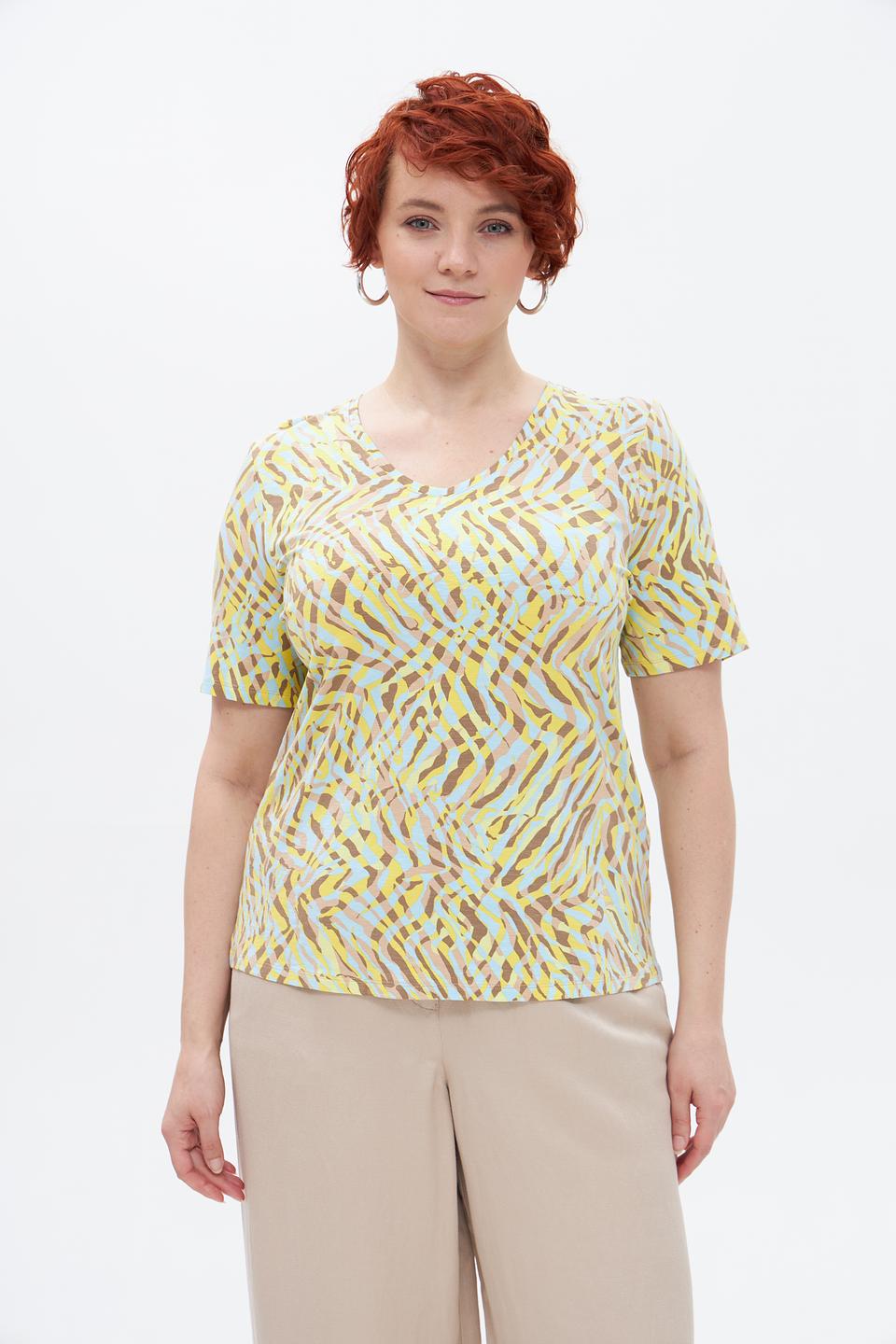 Футболка Barbara Lebek с принтом