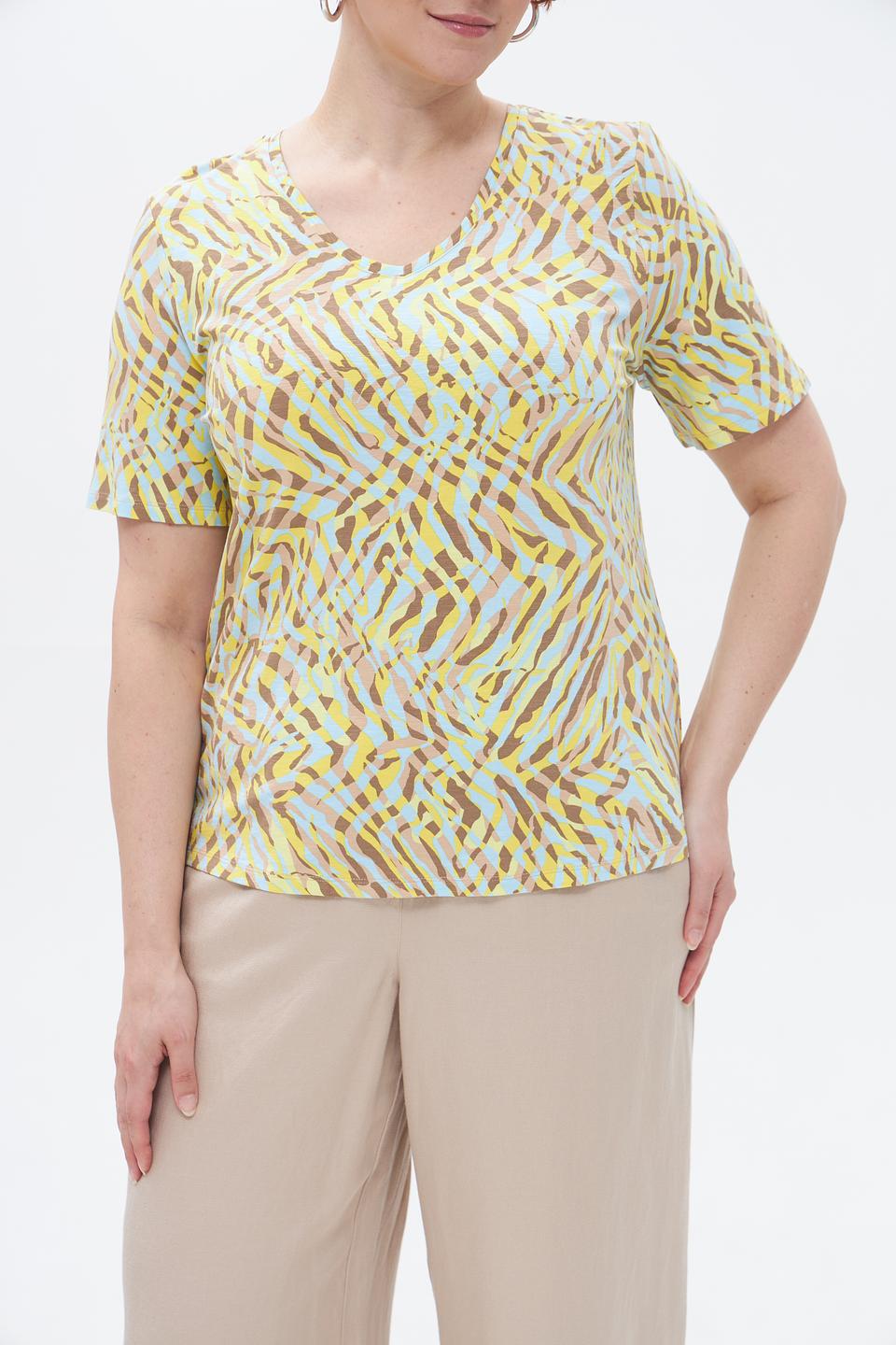 Футболка Barbara Lebek с принтом