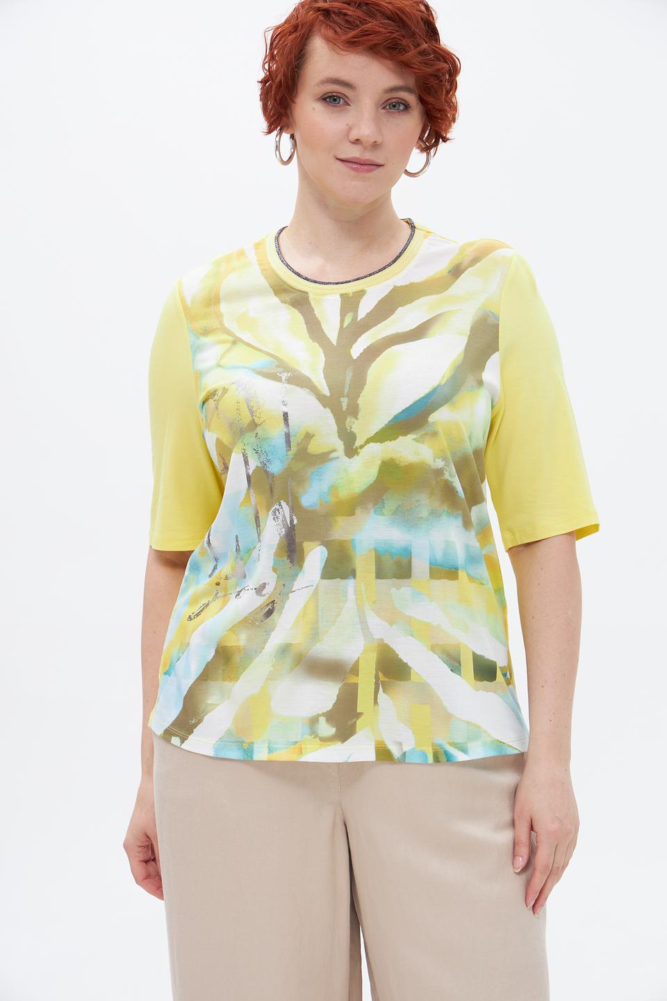 Футболка Barbara Lebek с принтом