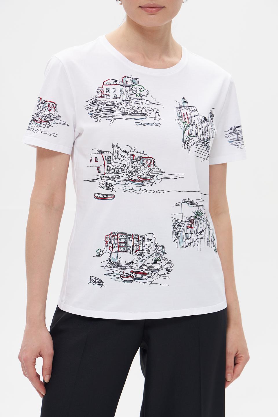 Футболка Marc Cain с принтом