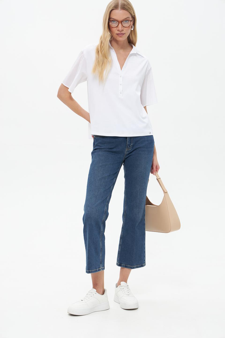 Блуза Marc Cain с V-образным вырезом