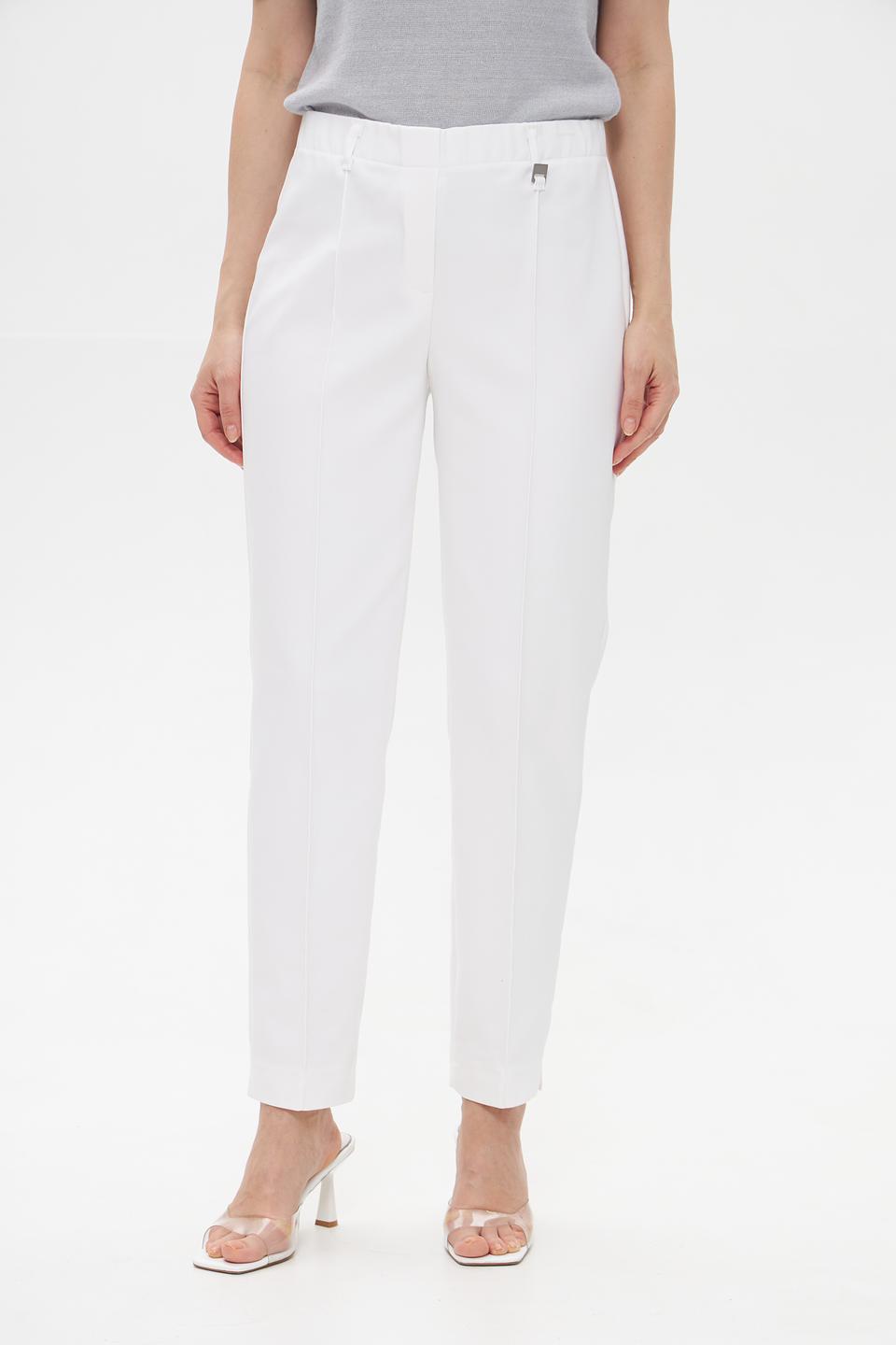 Брюки Bianca прямые белые