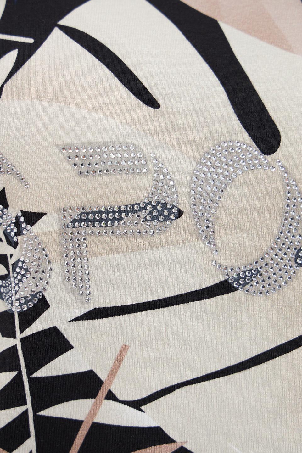 Футболка Pezzo с тропическим принтом