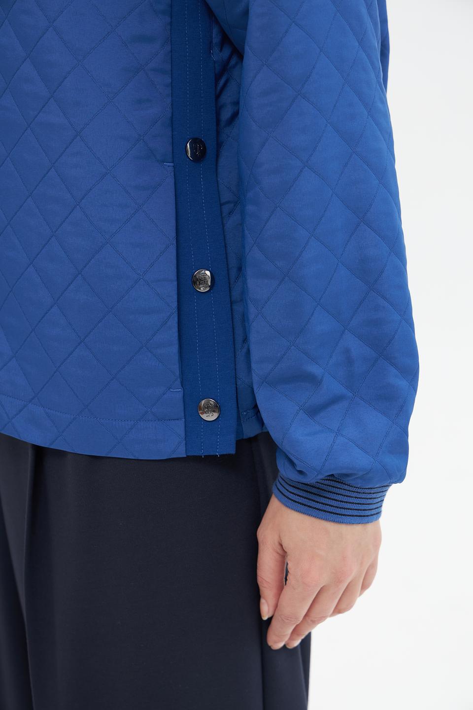 Куртка Pezzo стеганая синяя