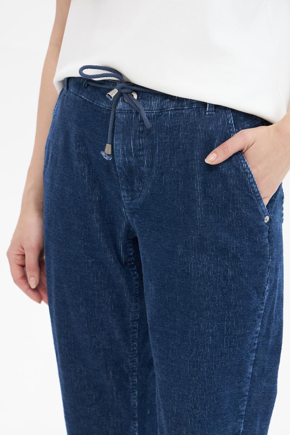 Брюки Pezzo варёный джинс