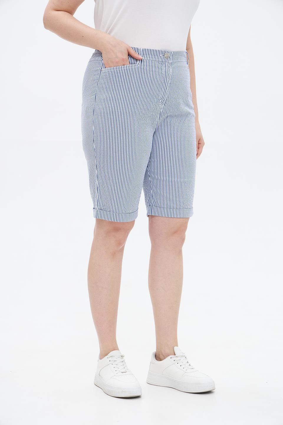 Шорты Relaxed by Toni в полоску
