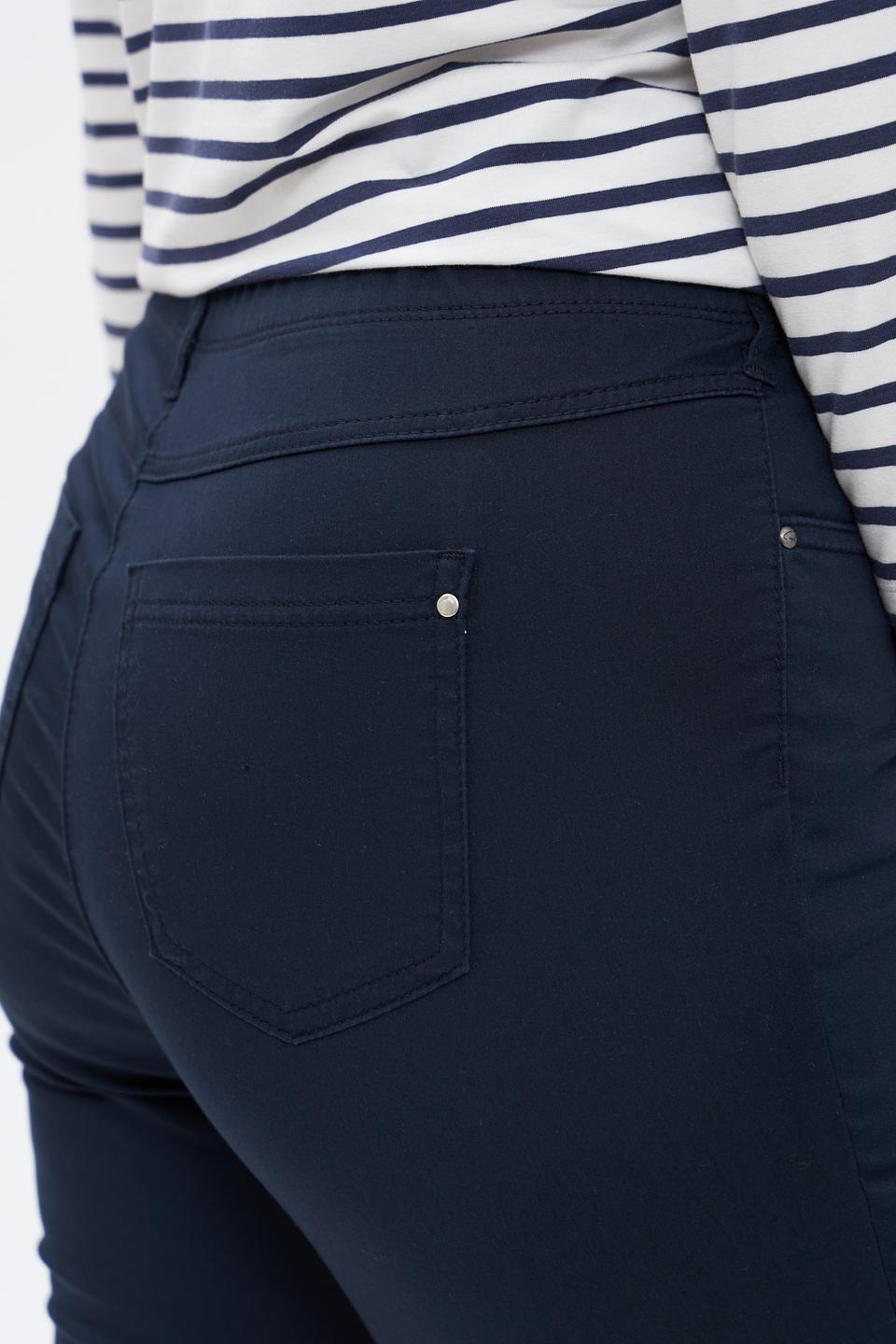 Бриджи Relaxed by Toni темно-синие