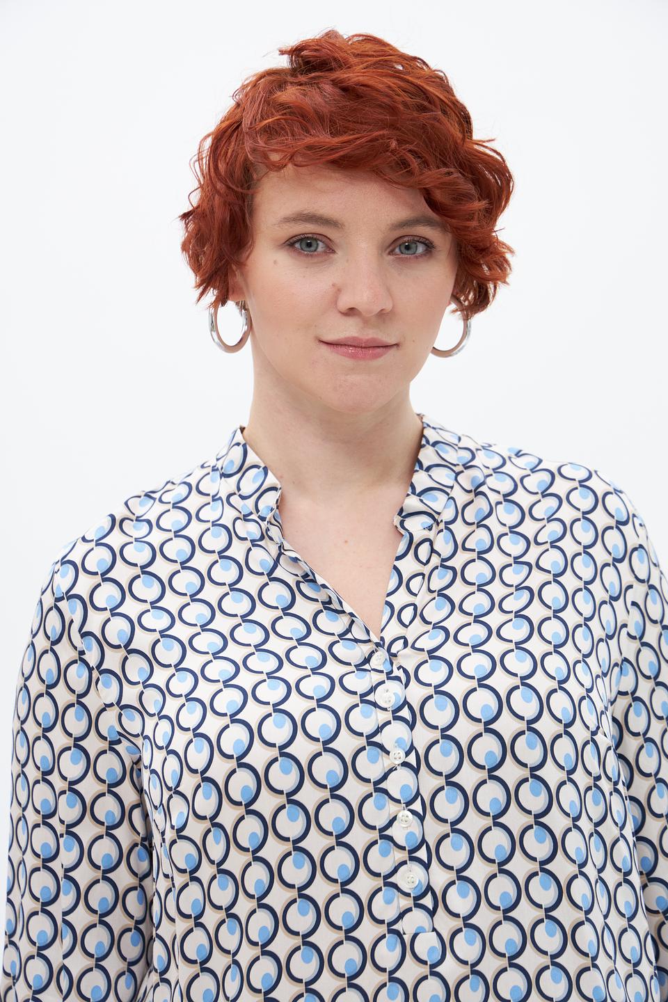 Блуза Suza с геометрическим принтом