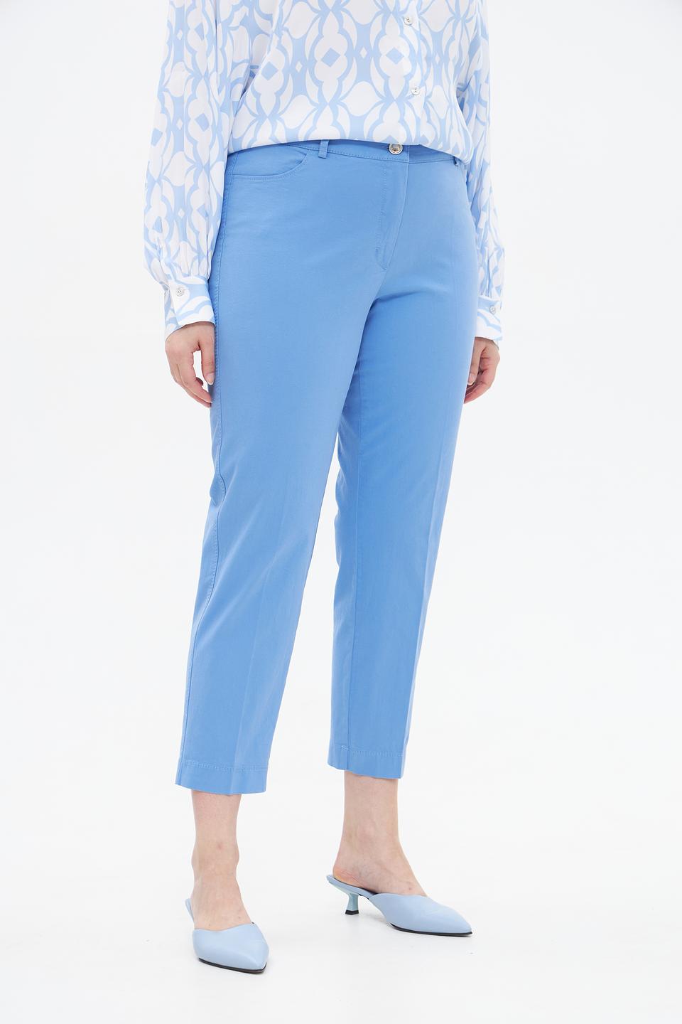 Брюки классические Toni collection голубые