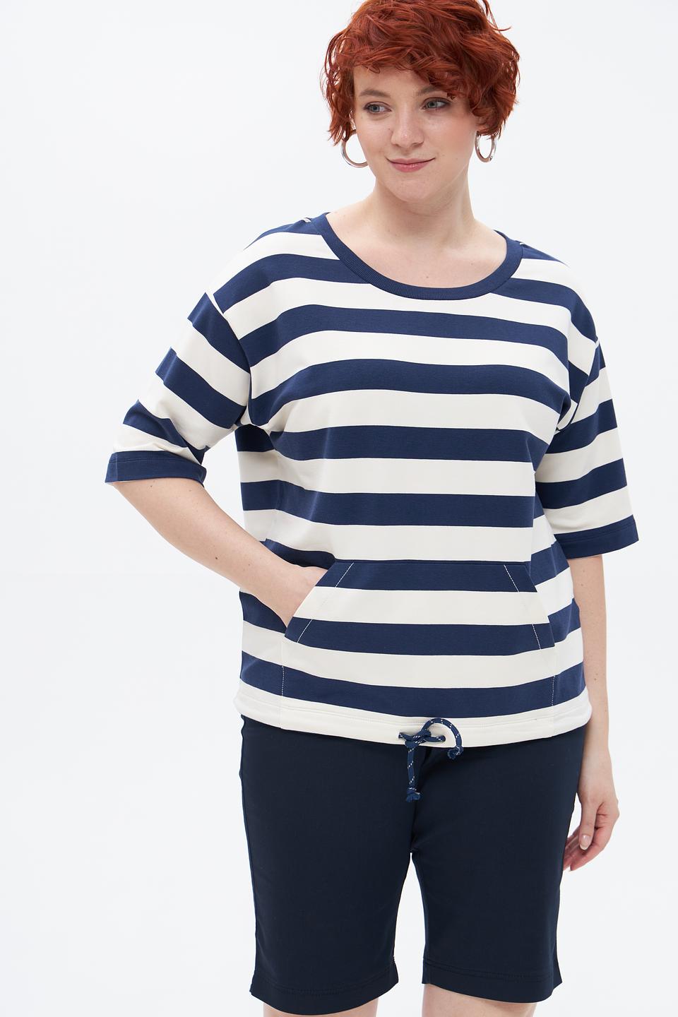 Пуловер Margittes в полоску