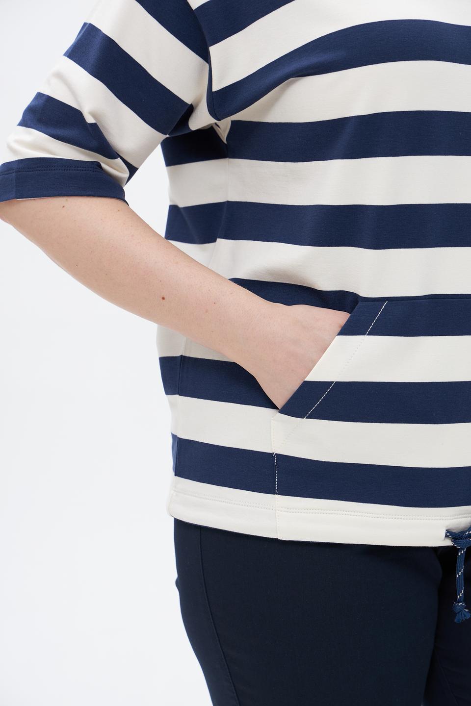 Пуловер Margittes в полоску