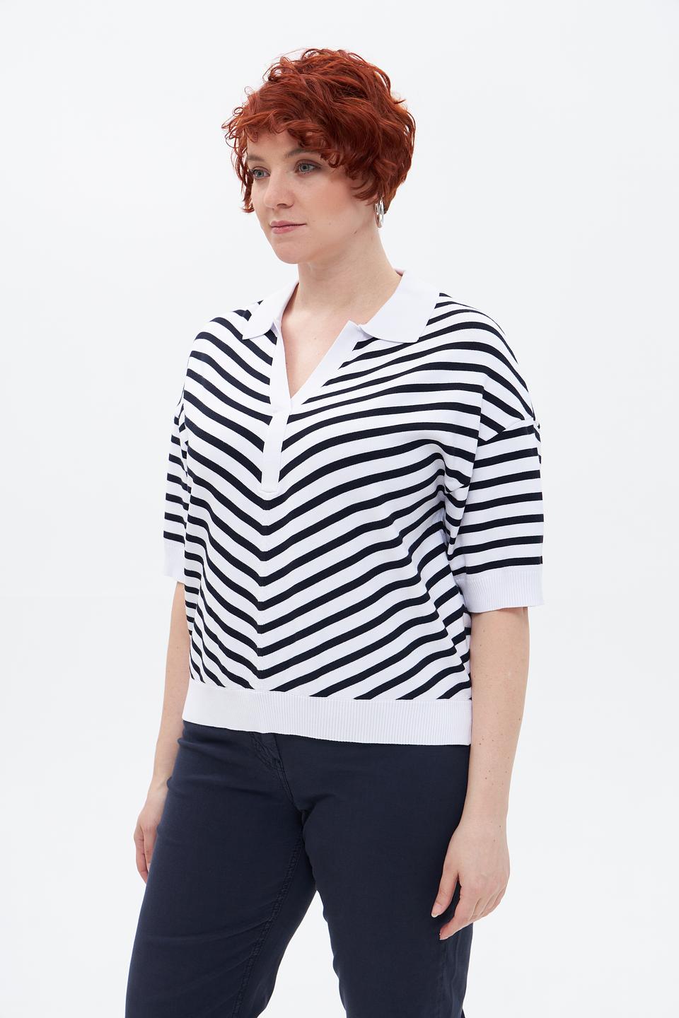 Пуловер Tuzzi в полоску