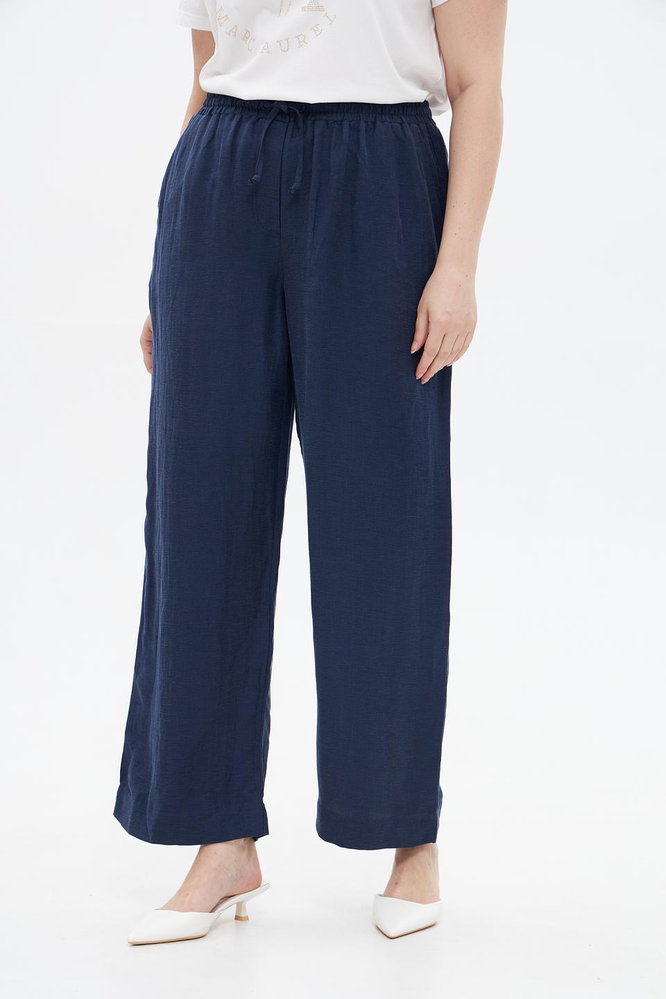 Брюки клёш Margittes тёмно-синие