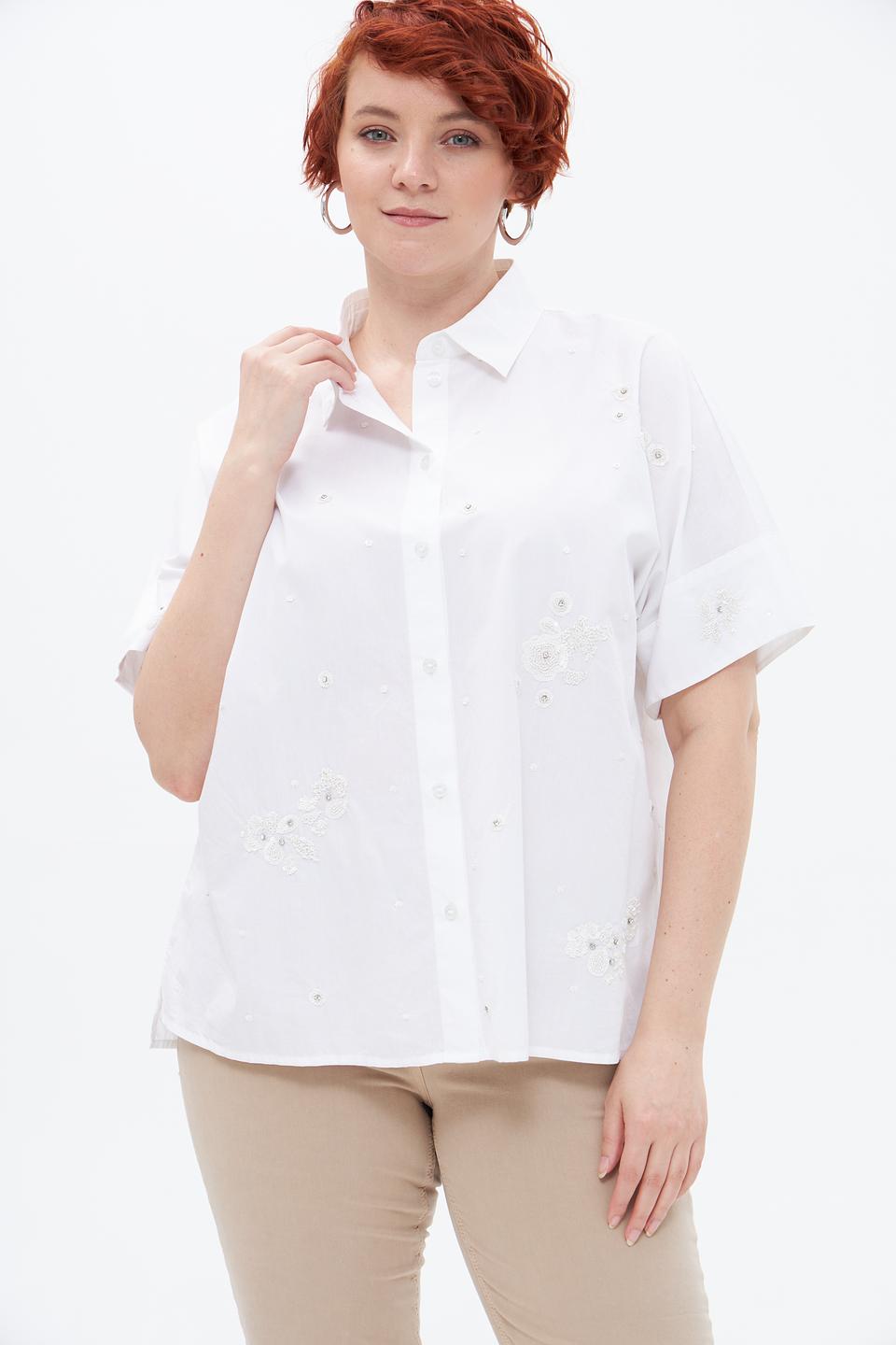 Блузка Samoon с вышивкой