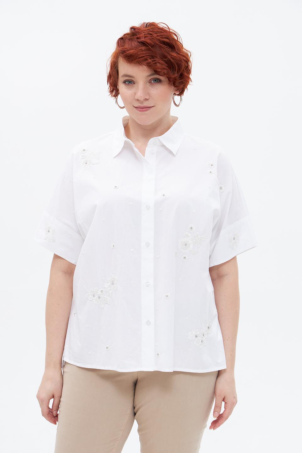 Блузка Samoon с вышивкой