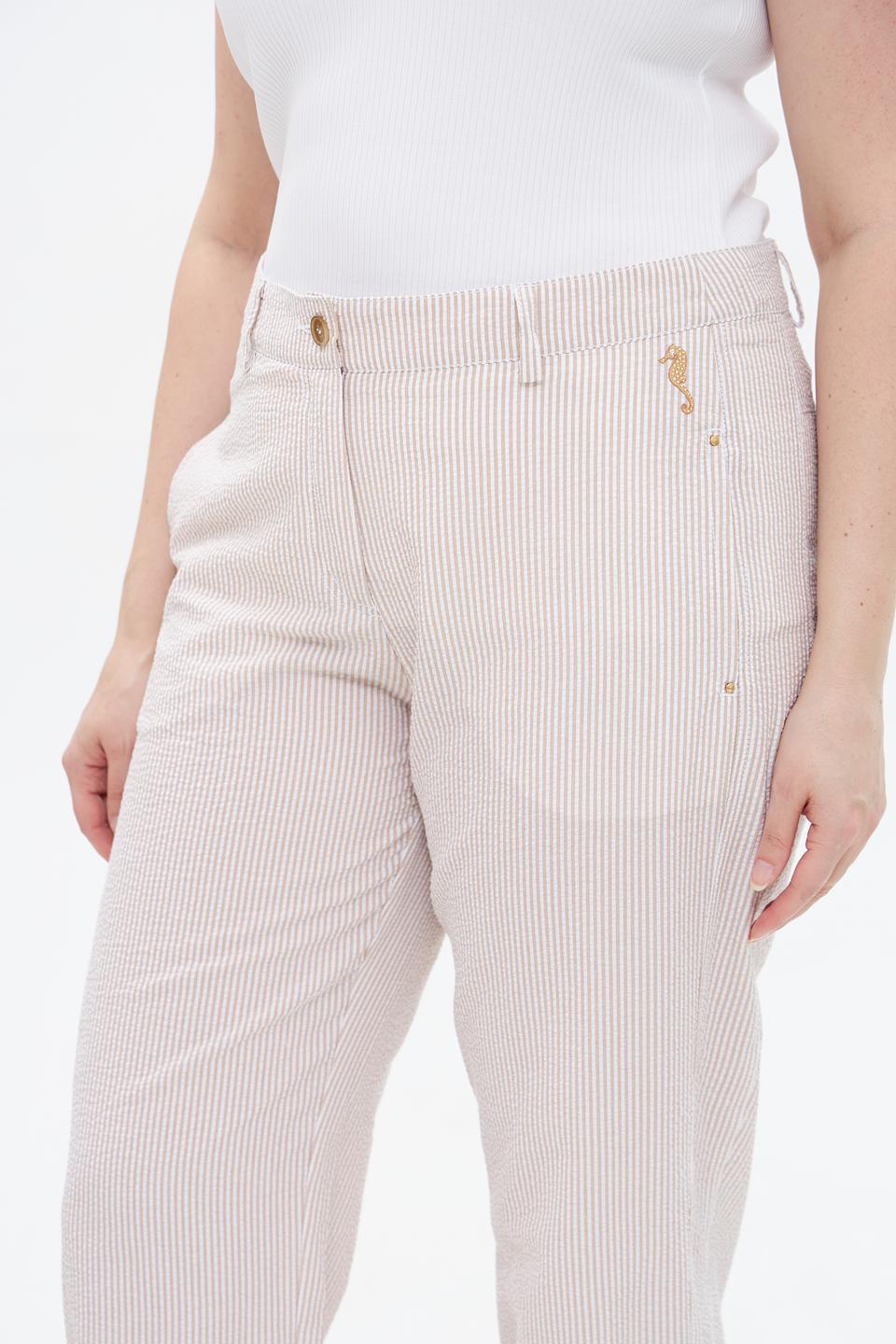 Брюки Ppep в полоску