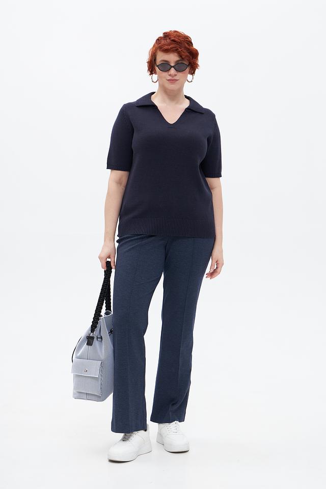 Брюки трикотажные Olsen синие