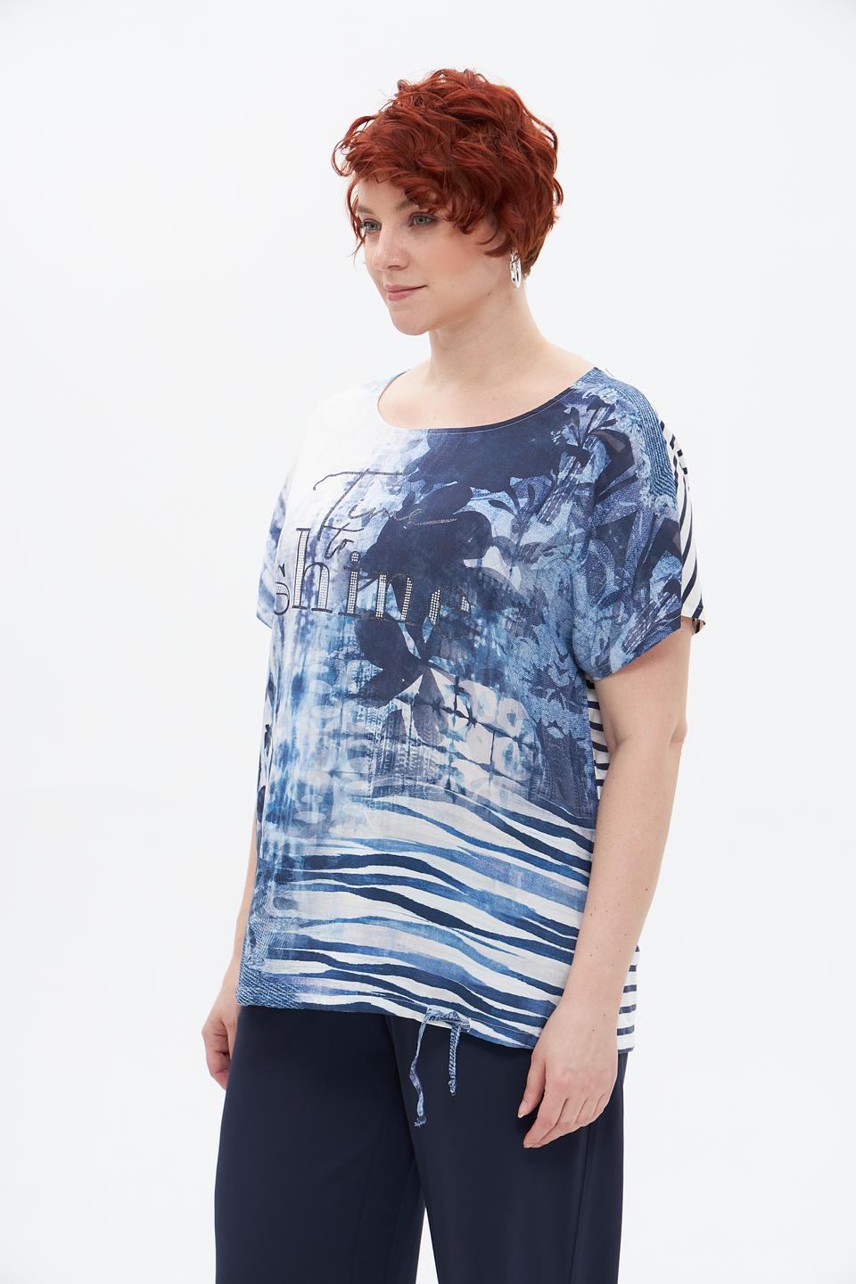 Футболка Via Appia с принтом