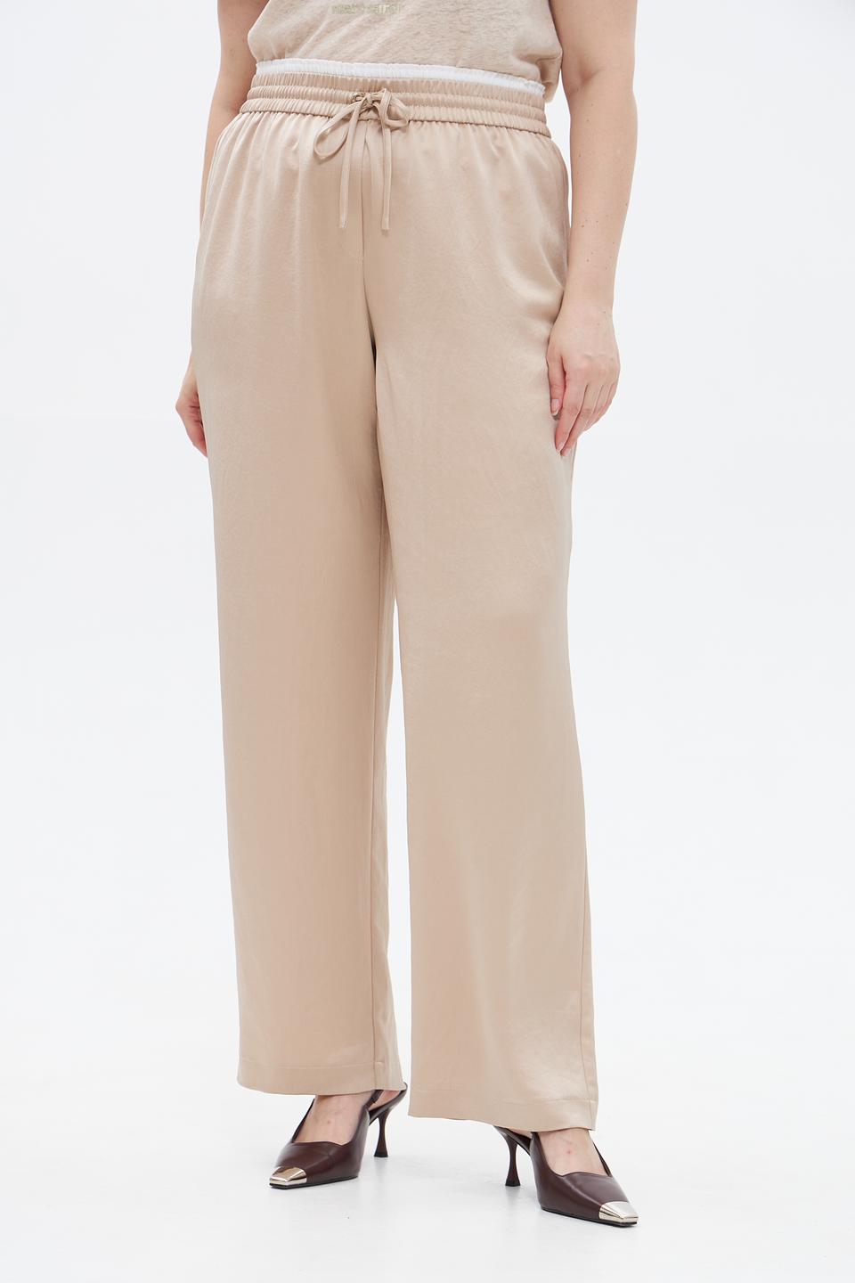 Брюки Marc Aurel бежевые